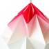 Suspension Origami Moth XL Gradient Rose fluo